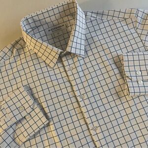 Mizzen+Main Button Up Men 2XL Trim Stretch Woven Performance Shirt